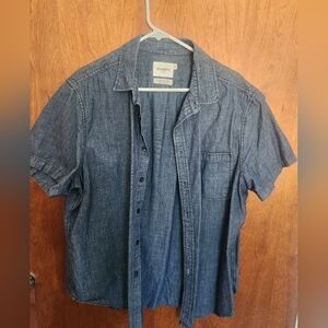Mens lightweight denim shirt